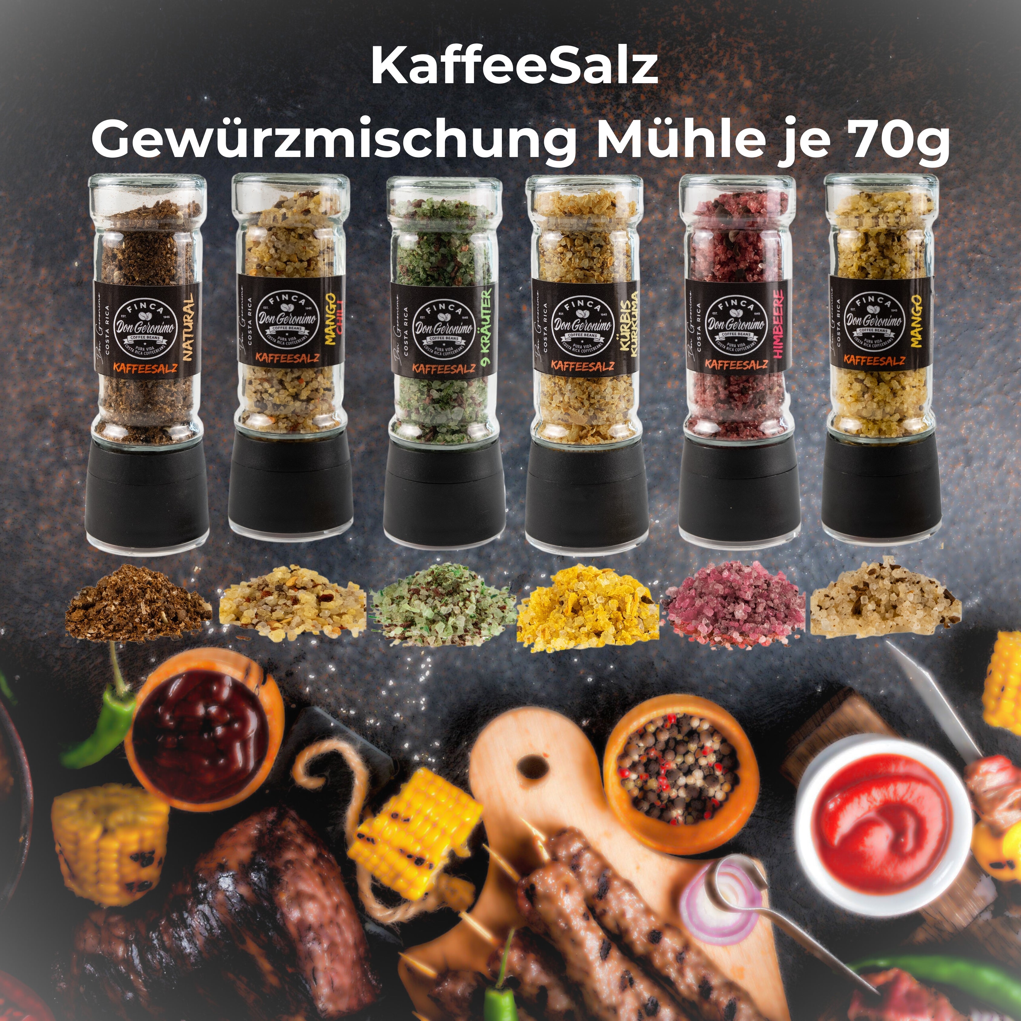 Mühle Coffee Salt | 70g | 9 varieties-0